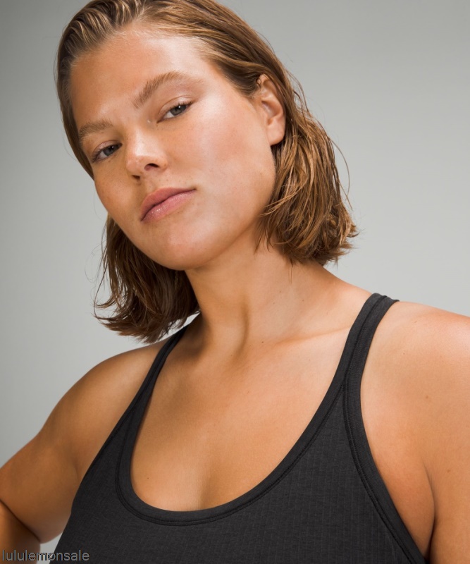 Lululemon Damen DELULU529 | Lululemon Deutschland Schwarzes Tanktop Von Ebb To Street